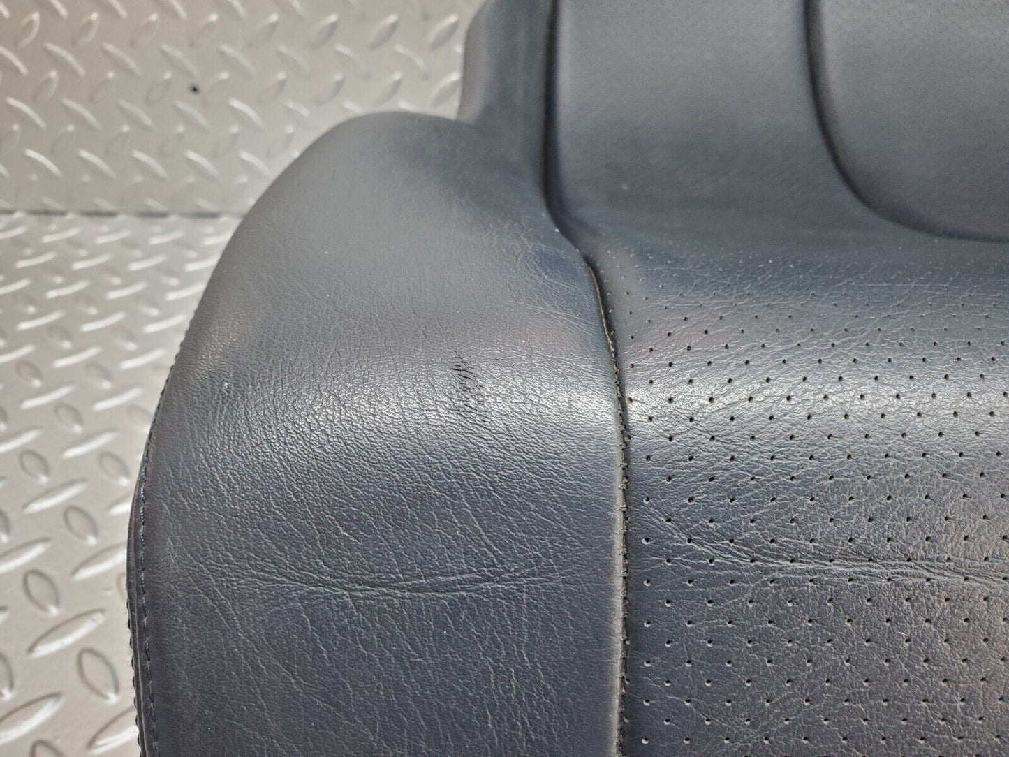 45156 Mercedes-Benz R129 300SL Coupe Rear Seat Set Blue Leather 1299220001