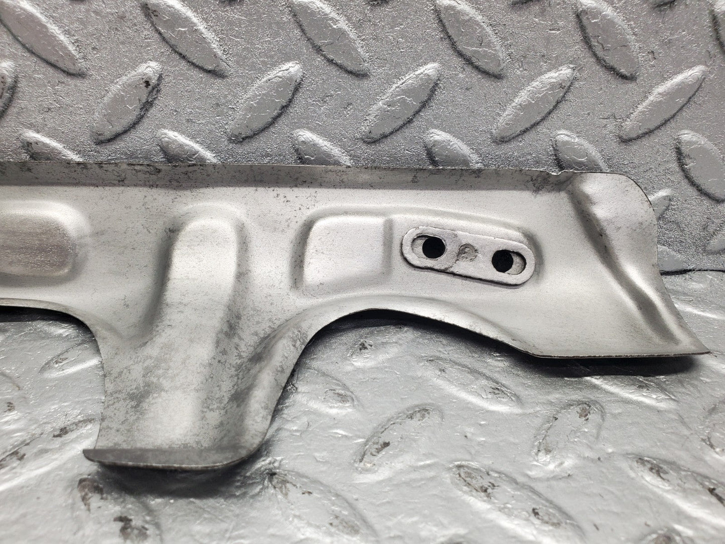 W126 Coupe exhaust manifold heat shield used OEM