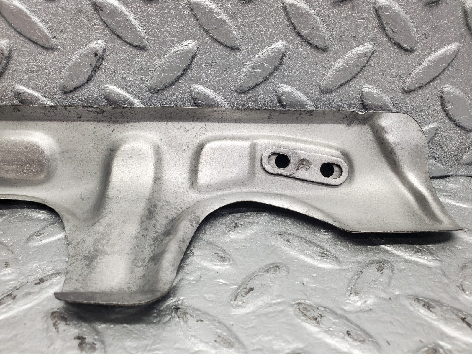 W126 Coupe exhaust manifold heat shield used OEM