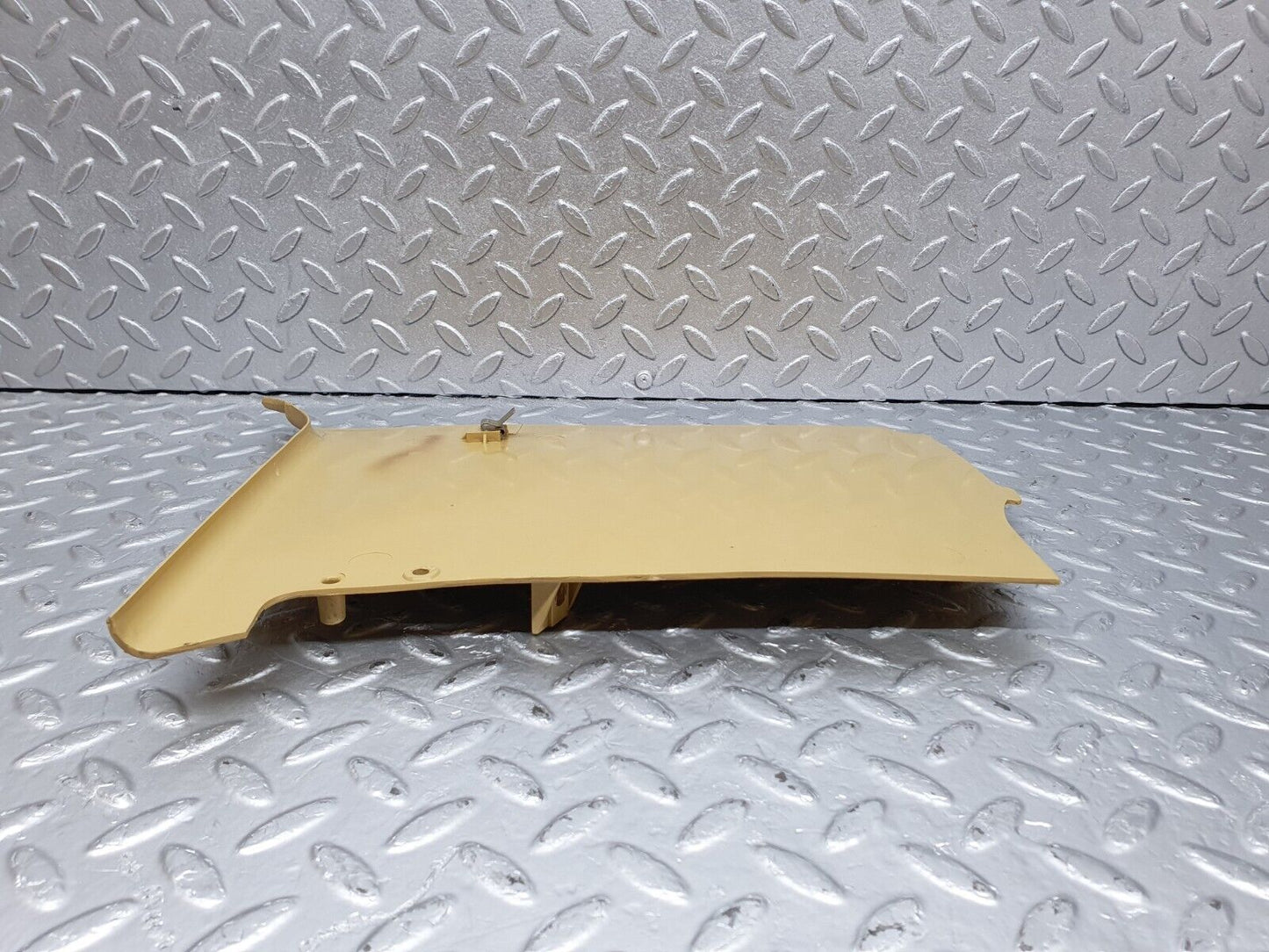 43880 Mercedes-Benz C123 230CE Coupe Front Left Kick Panel Beige 1236880906