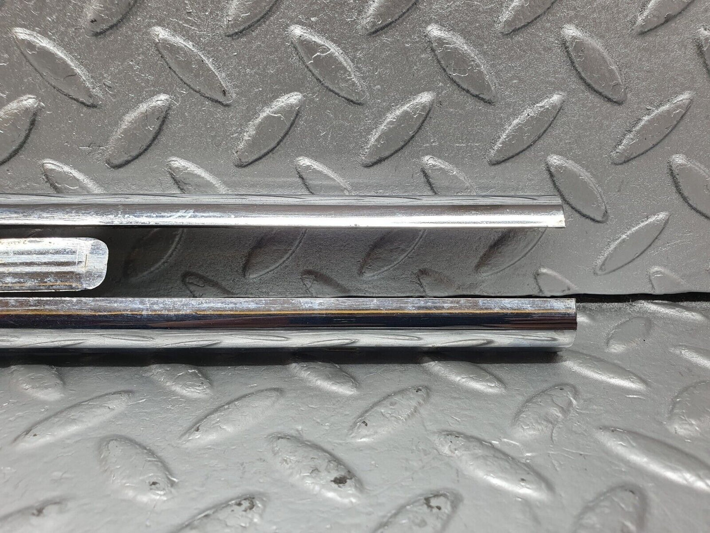 43448 Mercedes-Benz W108 280SE Front Seat Rail Chrome Cover Trim