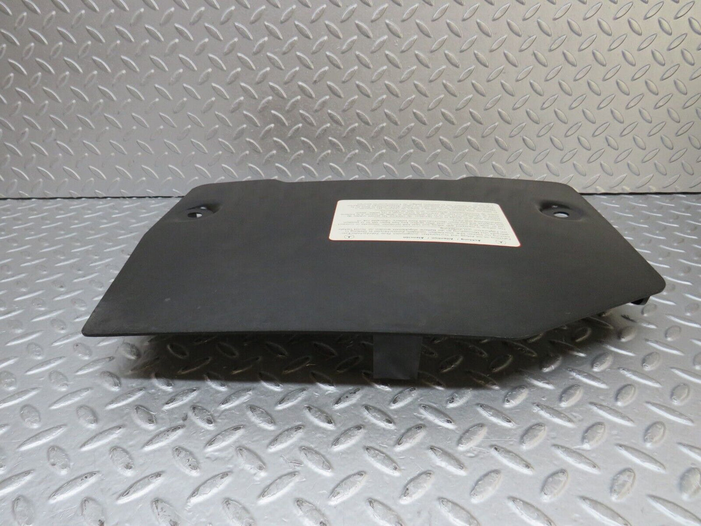 36962 Mercedes-Benz C126 420SEC Coupe Foot Well Panel Left Side 1266840537