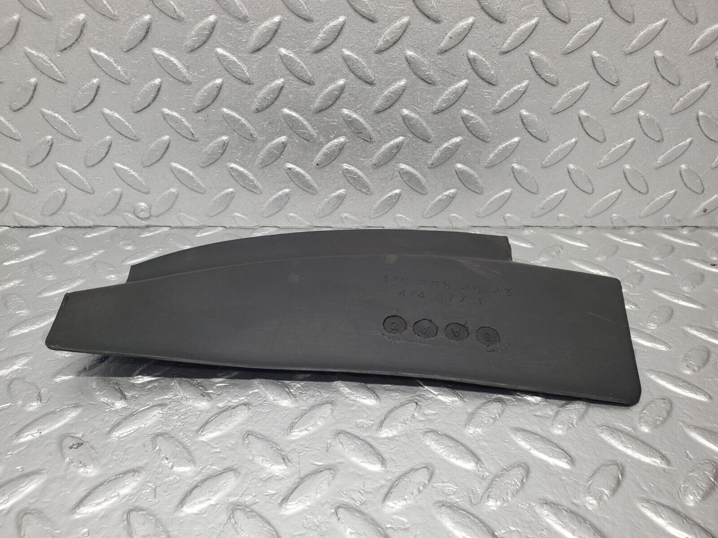 46085 Mercedes-Benz W126 420SE Rear Bumper Plastic Cover Left Side 1268852923