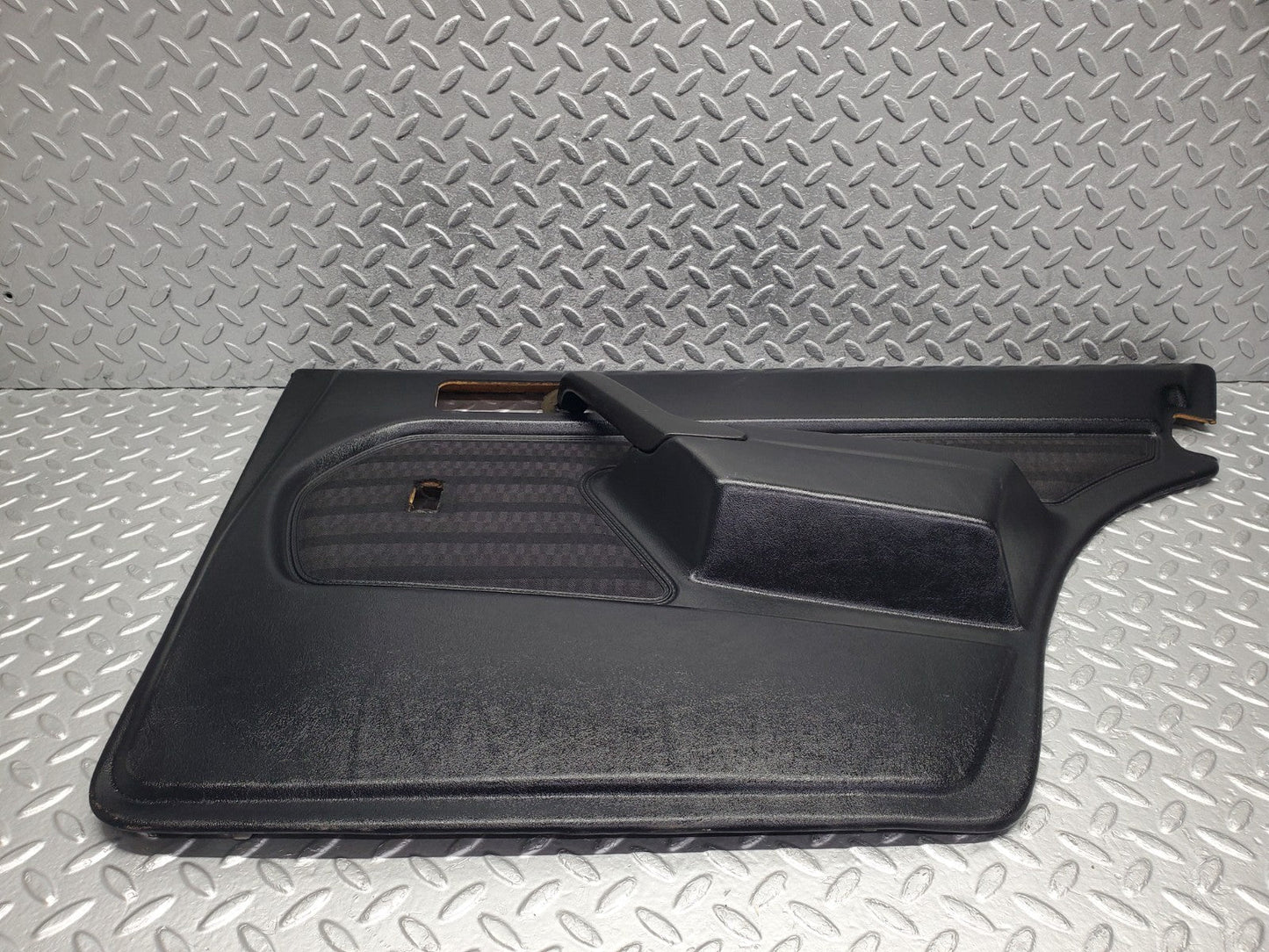 W201 Baby Benz rear right door card black used OEM