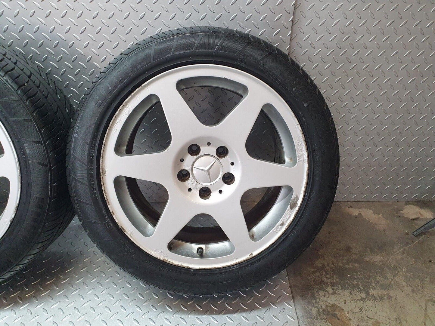 42632 Mercedes-Benz R129 320SL Alloy Wheel Set 8 1/4Jx17H2 ET34 1244011702