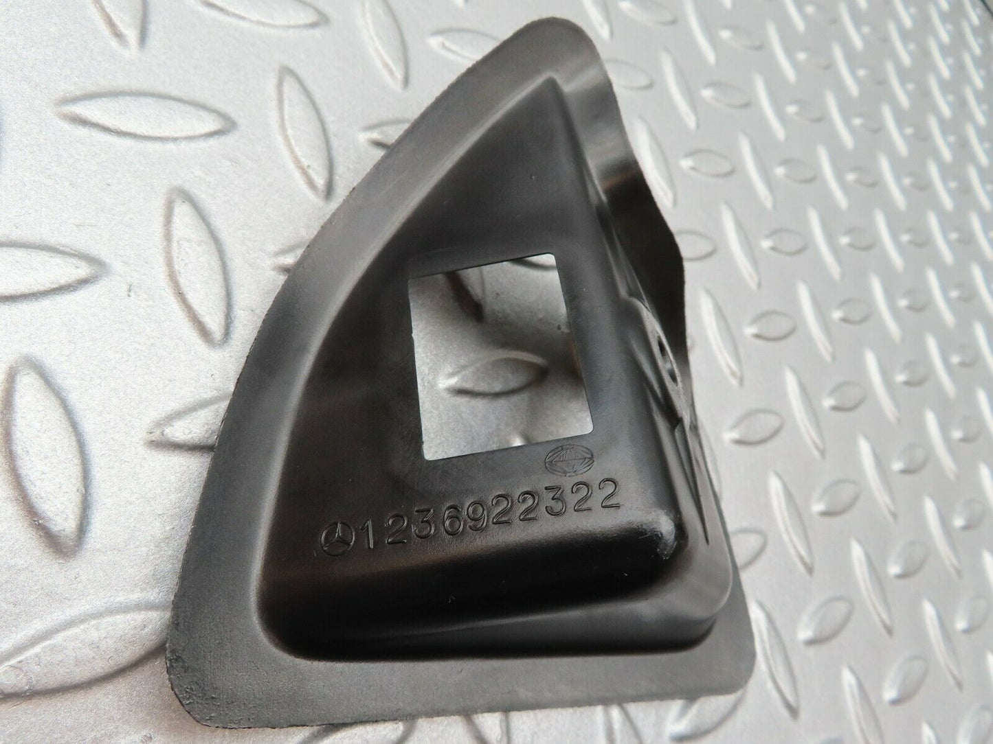 3736 Mercedes-Benz S123 200T Wagon Rear Seat Latch Cover Left 1236922322