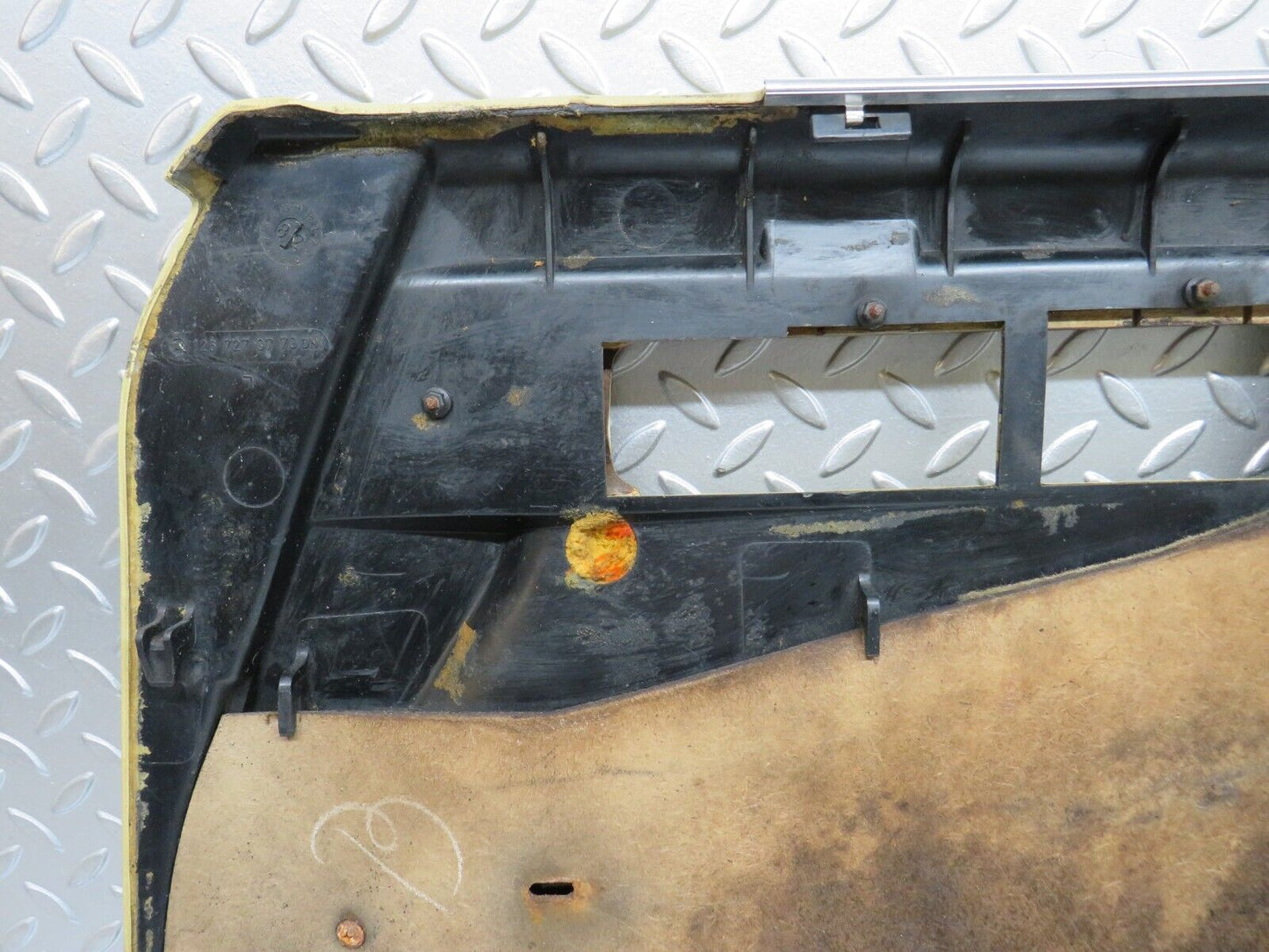 34393 Mercedes-Benz C126 380SEC Coupe Left Door Card 1267270770