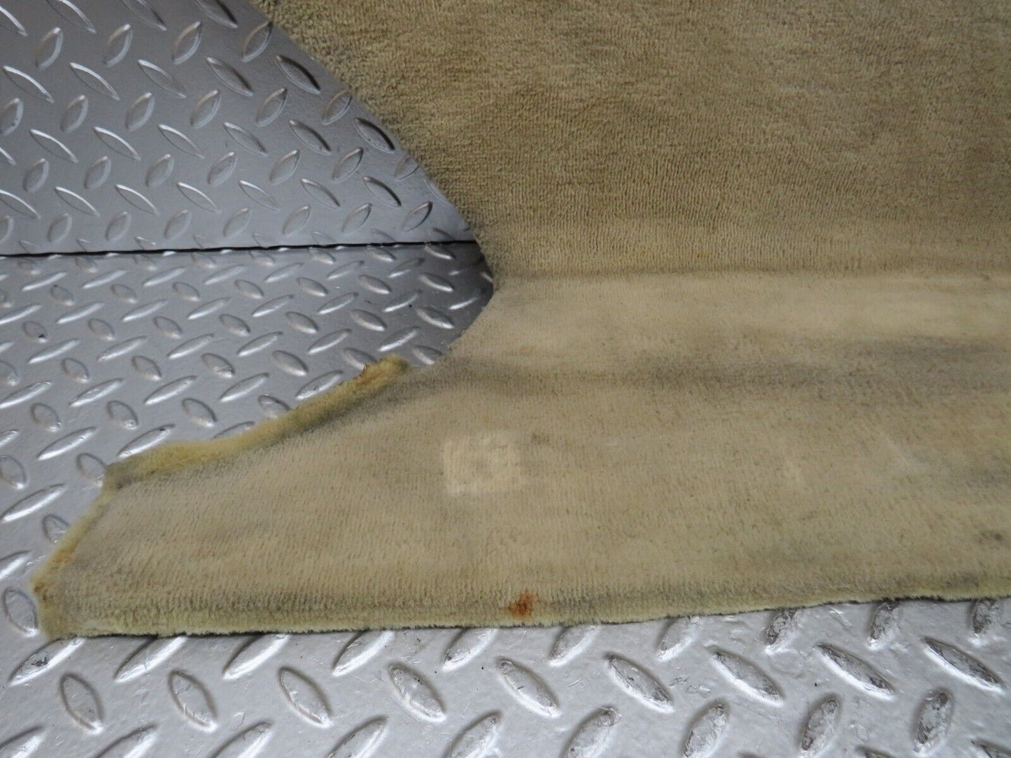 27571 Mercedes-Benz S124 300TE Trunk Boot Side Cover Panel Beige 1246925689
