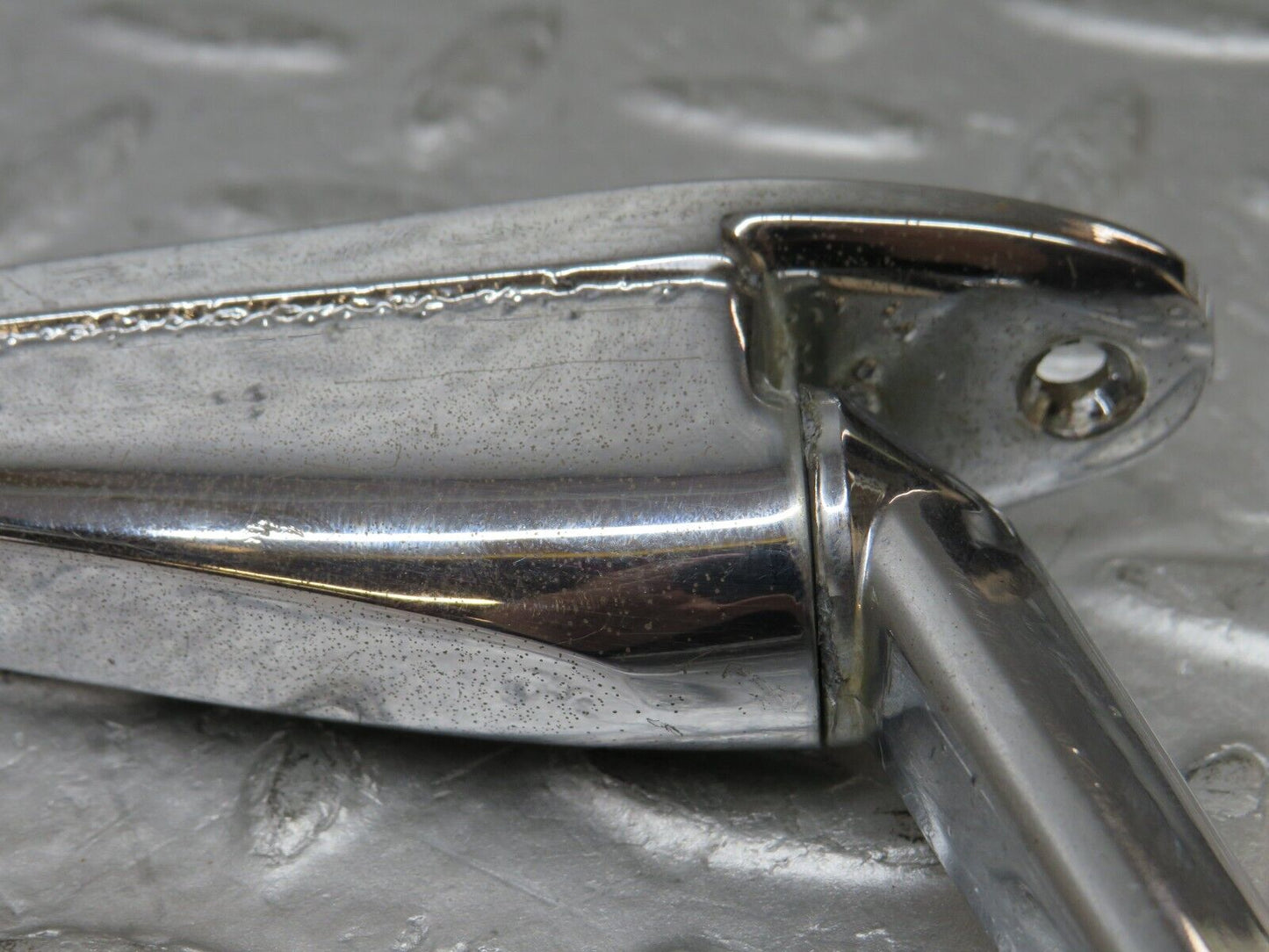 37325 Mercedes-Benz W109 300SEL Chrome Fender Wing Mirror Holder Left Side