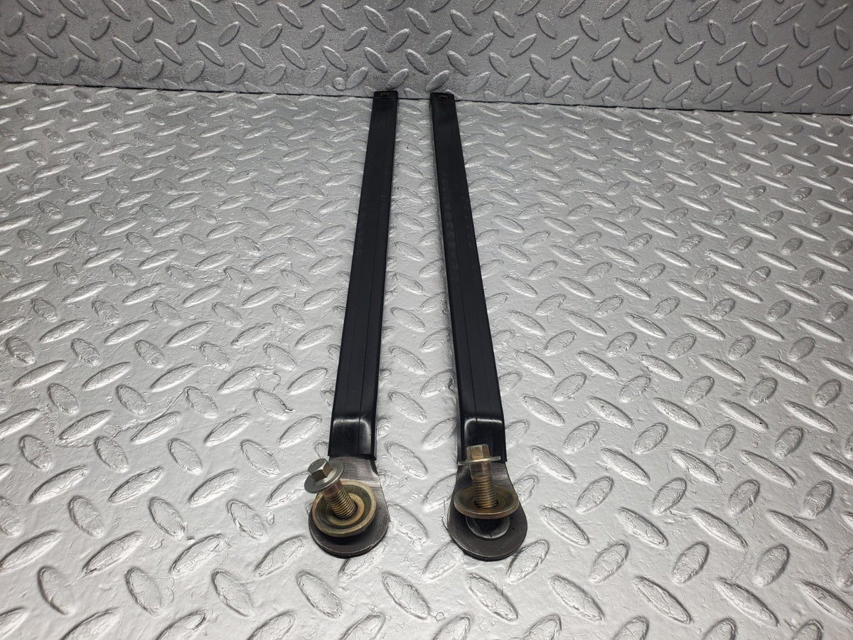 W201 Baby Benz seat belt runner pair used OEM