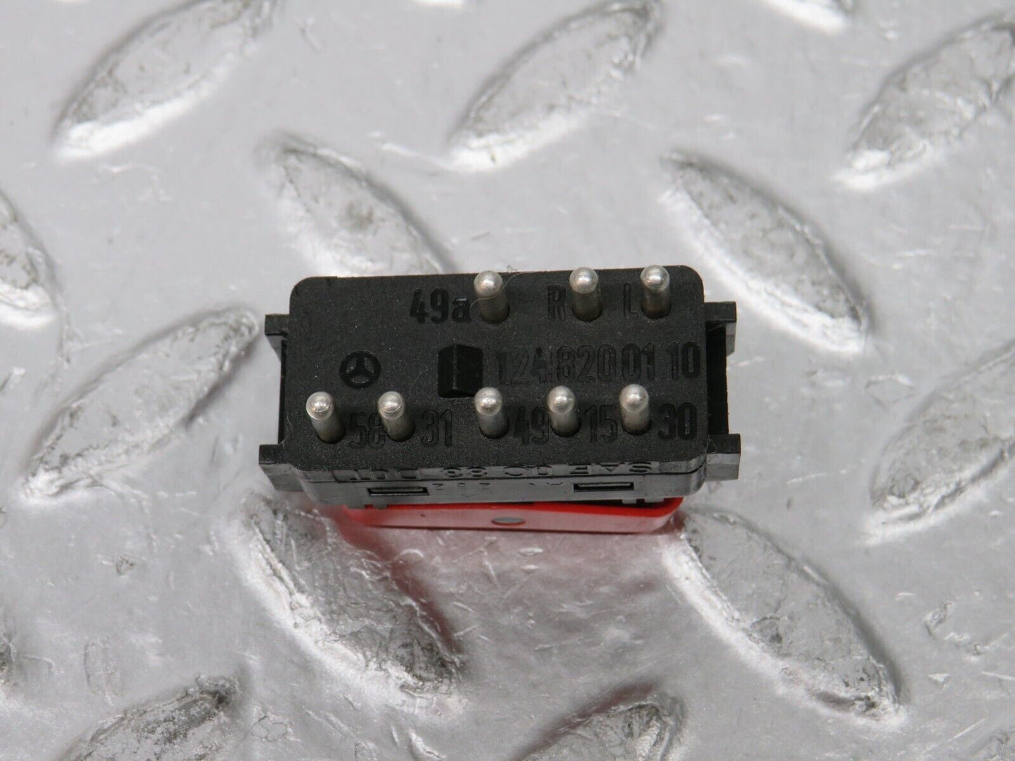 30514 Mercedes-Benz W124 230E Hazard Warning Light Switch 1248200110