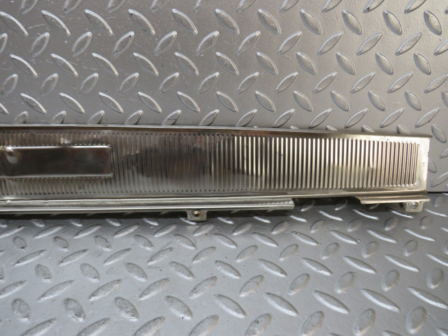 28216 Mercedes-Benz S123 240D Wagon Trunk Ornamental Chrome Cover 1236681089
