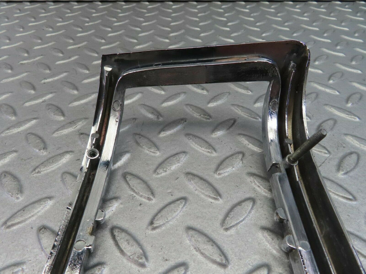 8486 Mercedes-Benz W115 Tail Light Chrome Frame Left Side