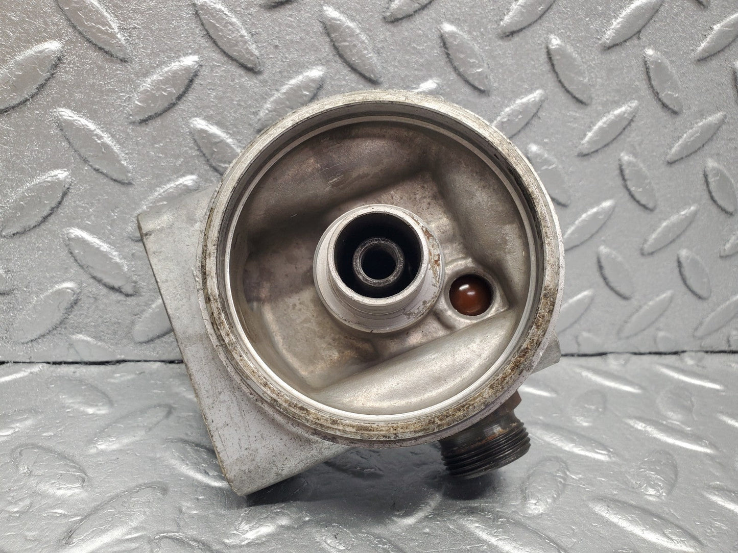 W112 oil filter housing used OEM