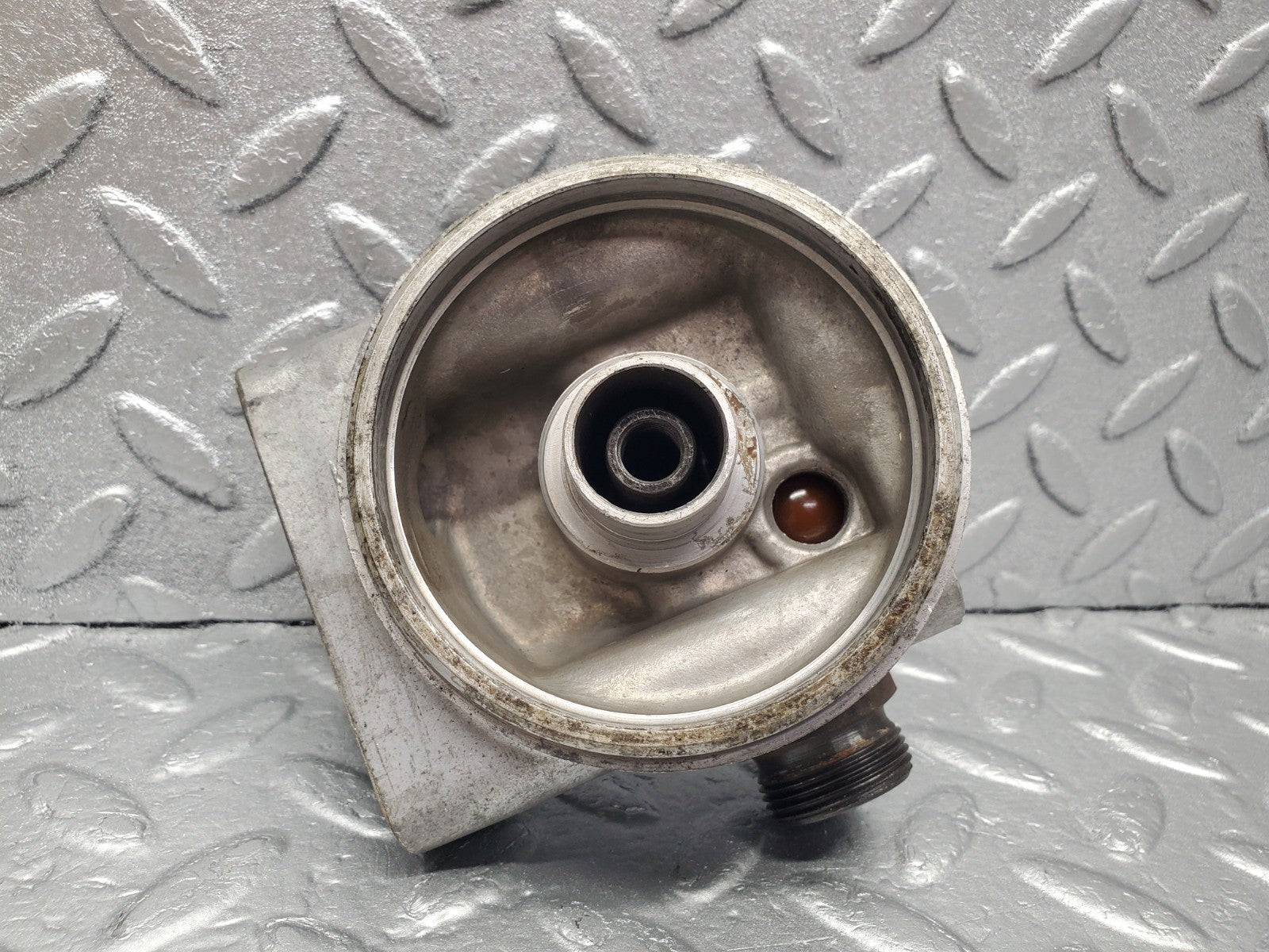 W112 oil filter housing used OEM