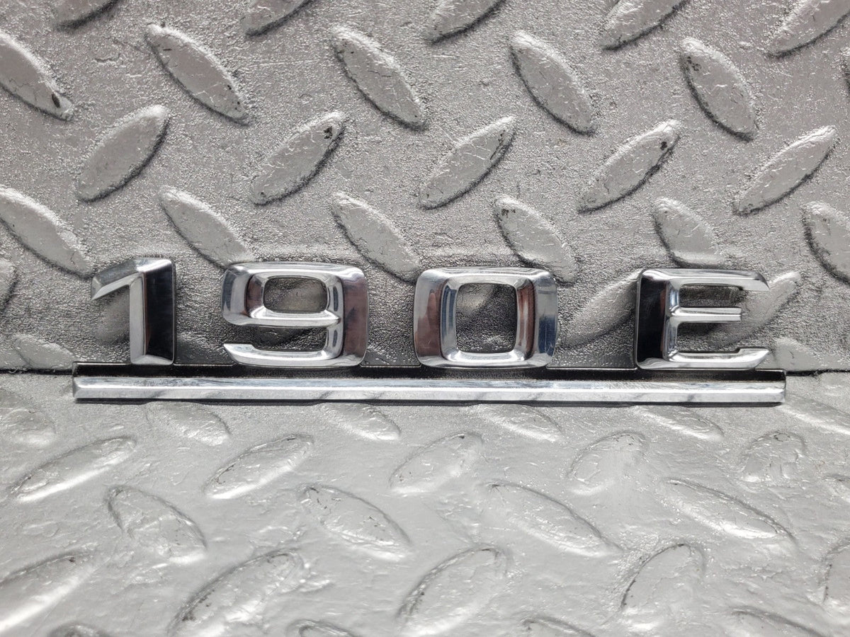 W201 Baby Benz trunk badge emblem used OEM