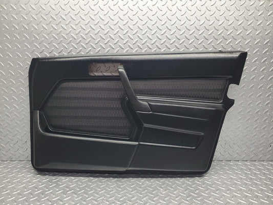 W201 Baby Benz front right door card black used OEM