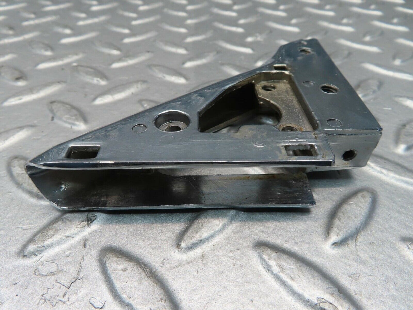 11678 Mercedes-Benz R107 450SL Coupe Left Wing Mirror Triangle Chrome Bracket