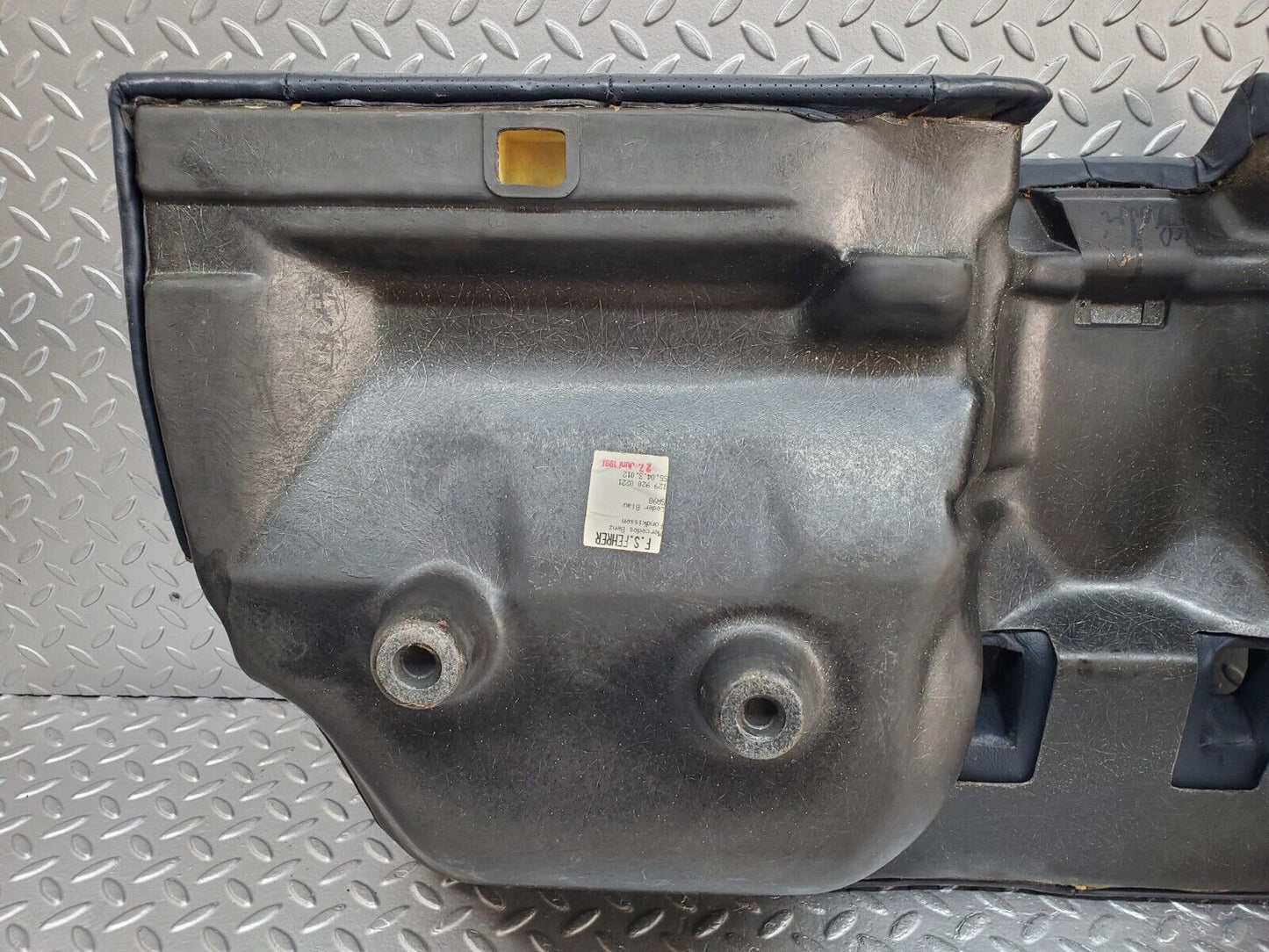 45156 Mercedes-Benz R129 300SL Coupe Rear Seat Set Blue Leather 1299220001