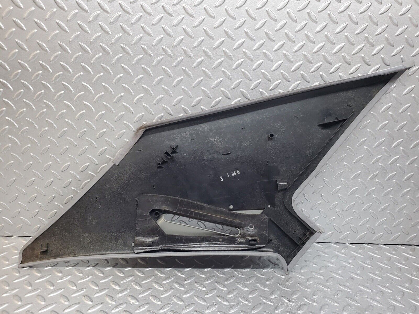 44638 Mercedes-Benz W124 220E C Pillar Cover Panel Left Side Grey 1246950730