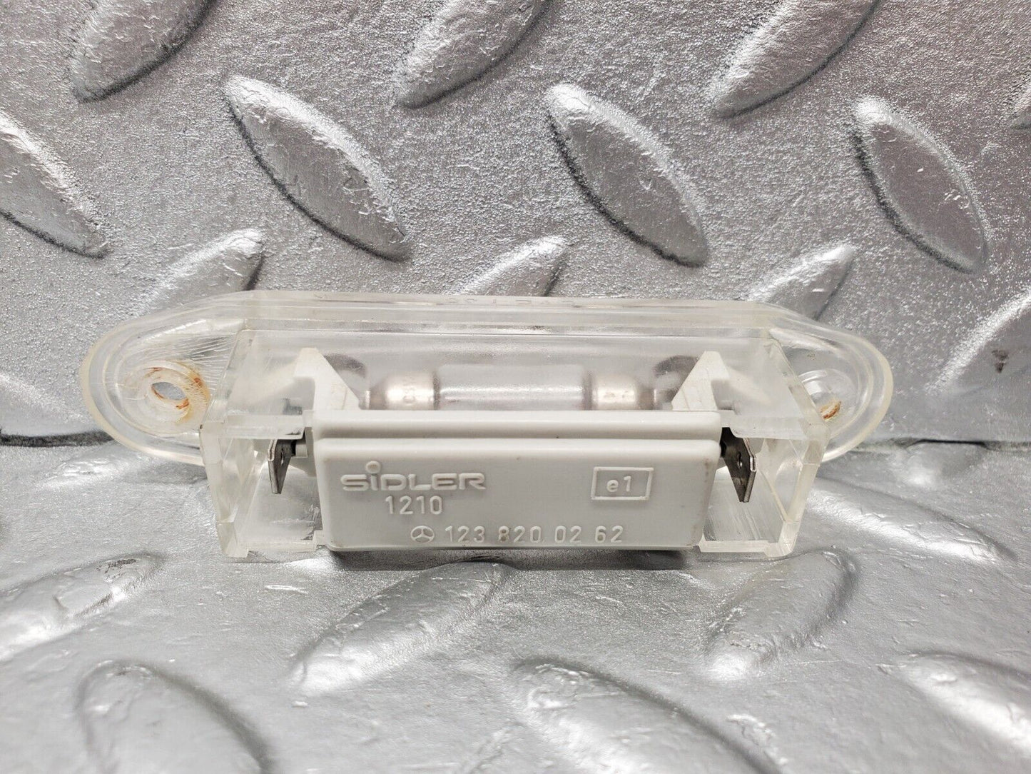 46462 Mercedes-Benz C123 280CE Coupe Number Plate Light 2x 1238200262