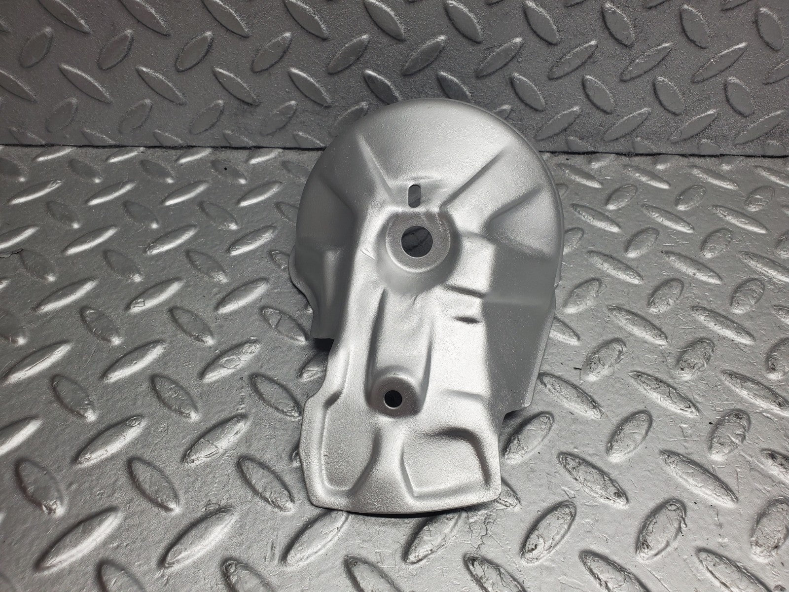 W124 Wagon engine mount bracket heat shield cover used OEM
