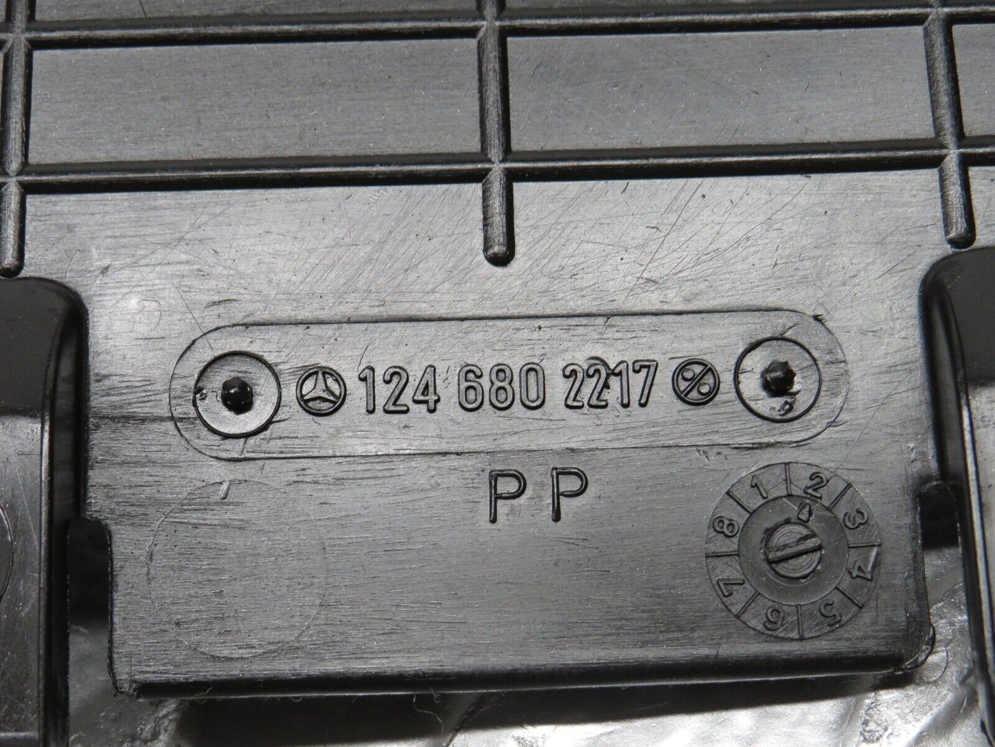 30398 Mercedes-Benz W124 230E Under Dash Panel Right Side 1246802217