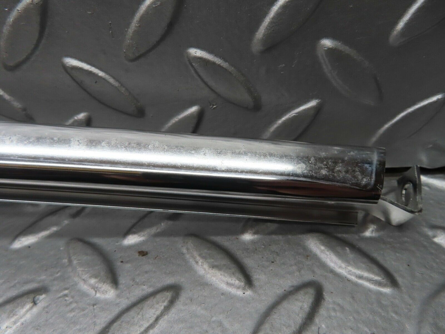 21068 Mercedes-Benz W123 230E Rear Left Door Chrome Window Channel