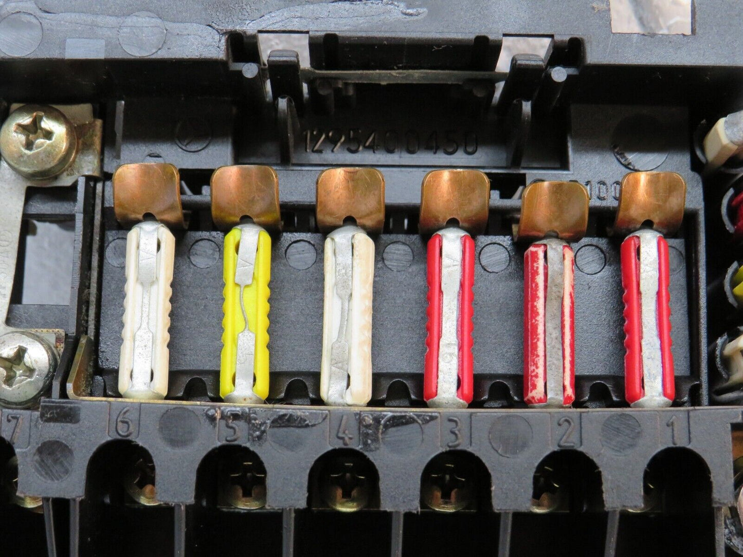 38257 Mercedes-Benz R129 280SL Coupe Fuse Box 1295400450 1040037886