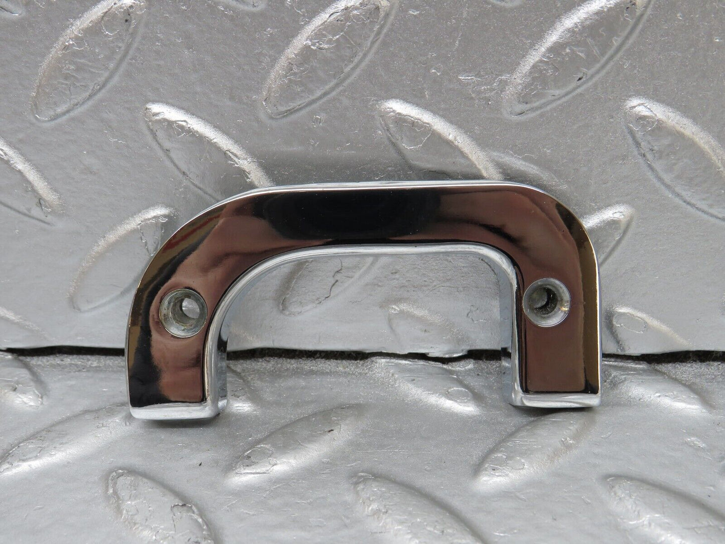 34316 Mercedes-Benz C126 380SEC Left Interior Chrome Door Latch 1237230124