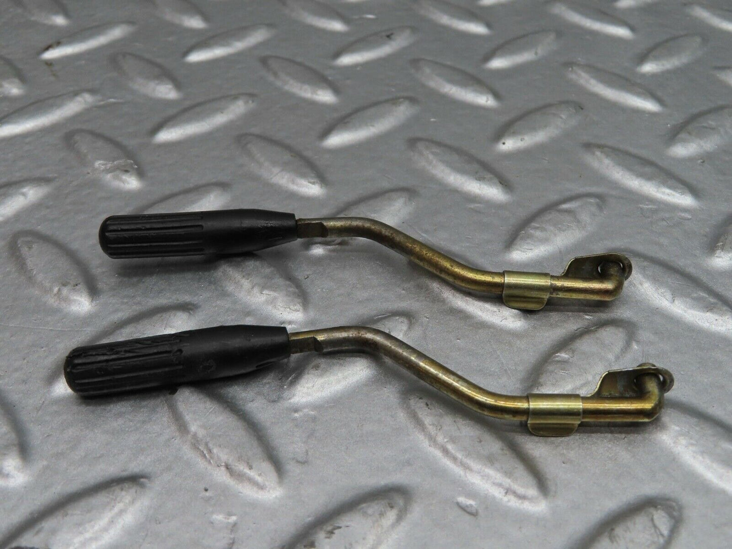 21058 Mercedes-Benz W123 230E Front Door Lock Knob Pair