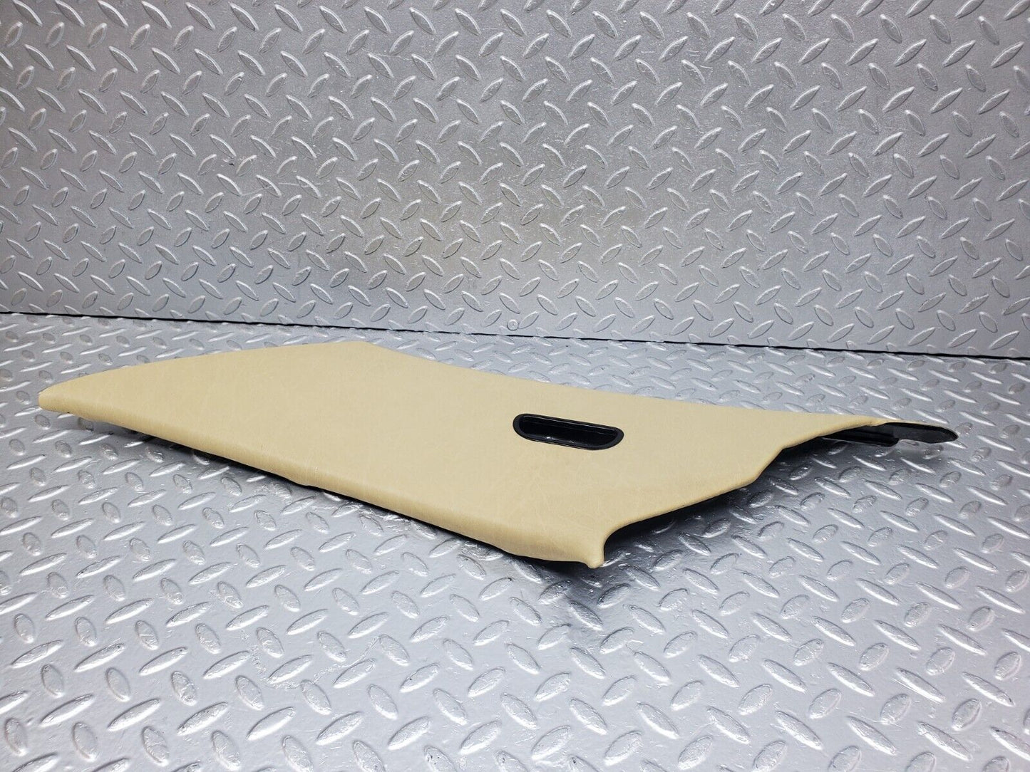 44314 Mercedes-Benz W123 280E C Pillar Cover Panel Right Side Beige 1236900425