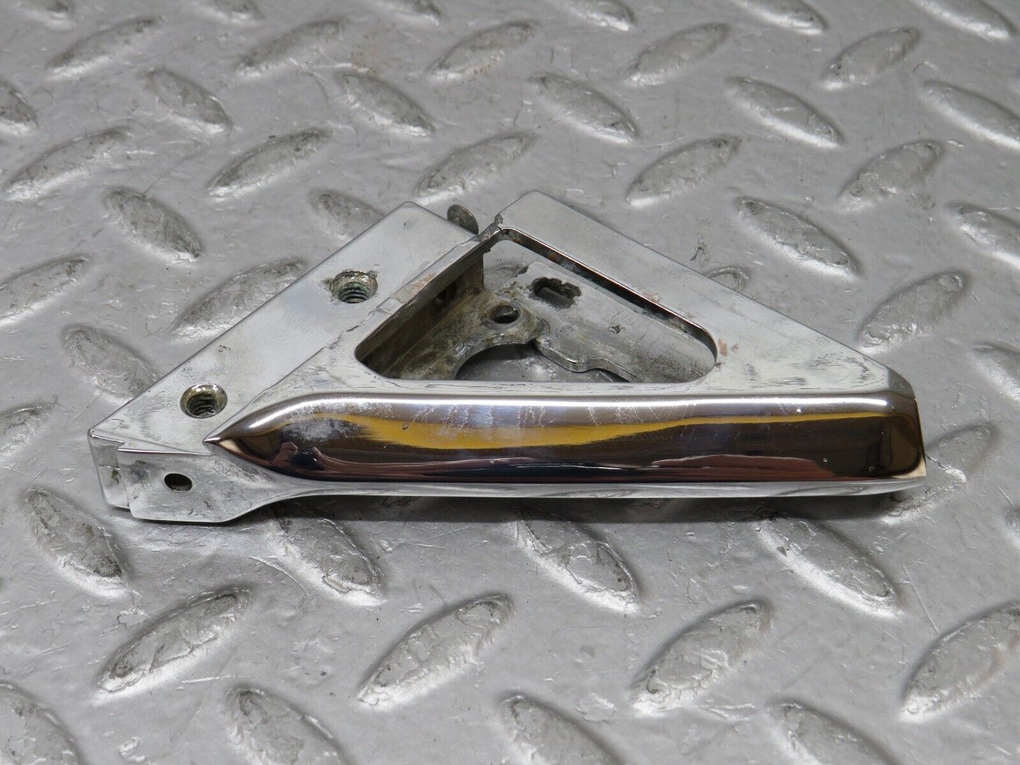 35444 Mercedes-Benz R107 280SL Right Wing Mirror Triangle Chrome Bracket