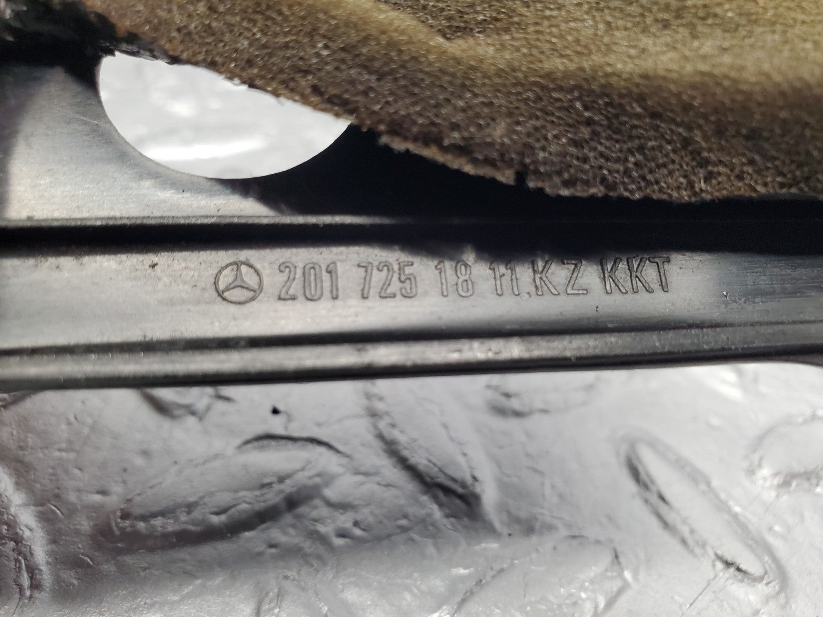 W201 Baby Benz mirror triangle cover right side used OEM