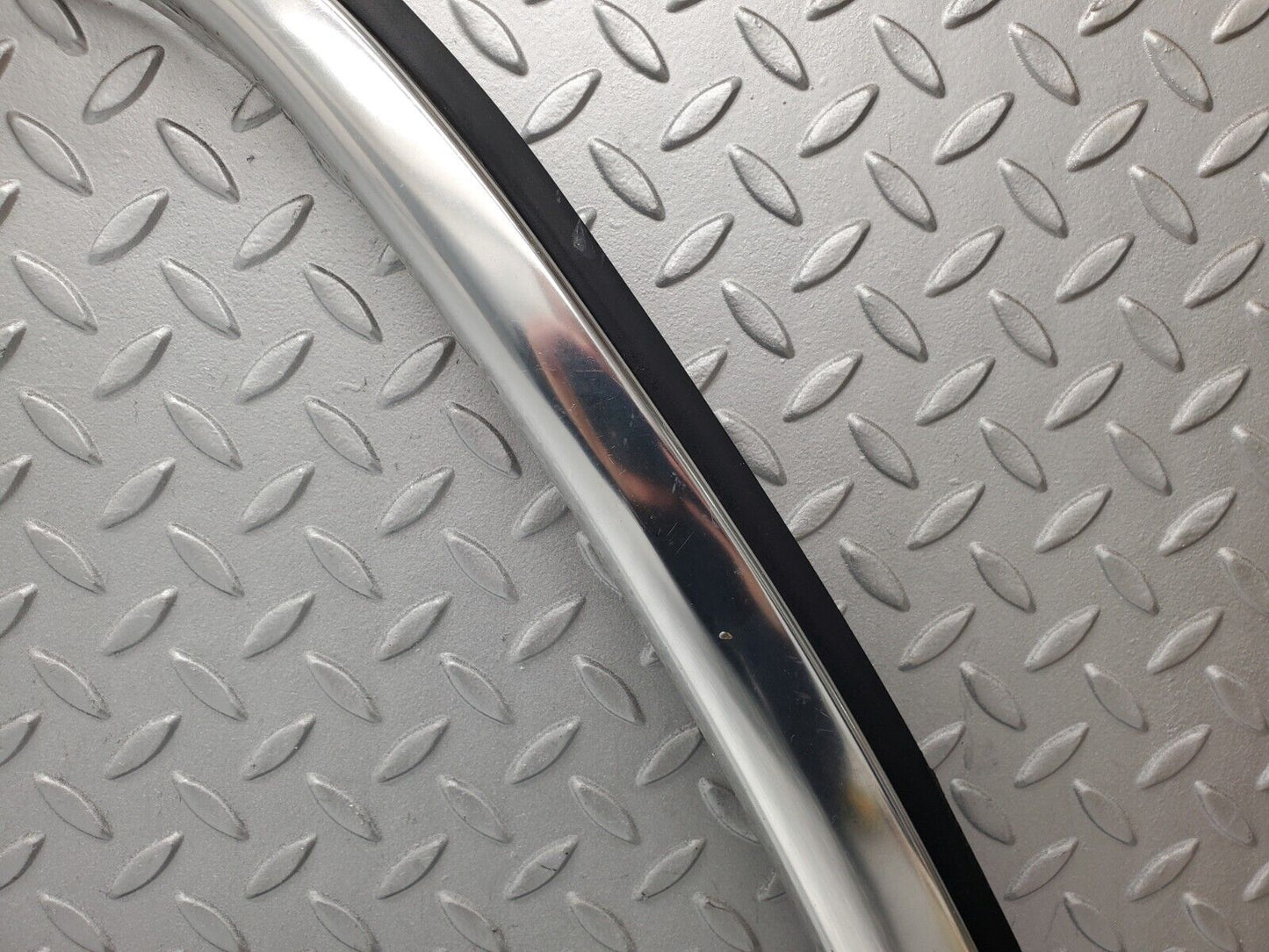 46558 Mercedes-Benz C123 280CE Coupe Roof Chrome Moulding Trim Left Side