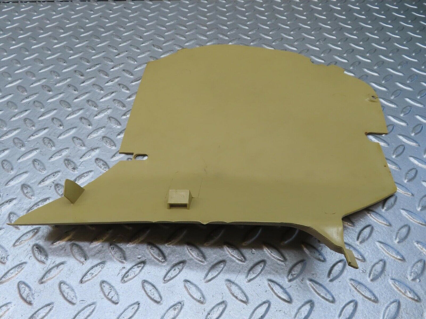 13473 Mercedes-Benz W123 200 Front Right Kick Panel Cream 1236881206