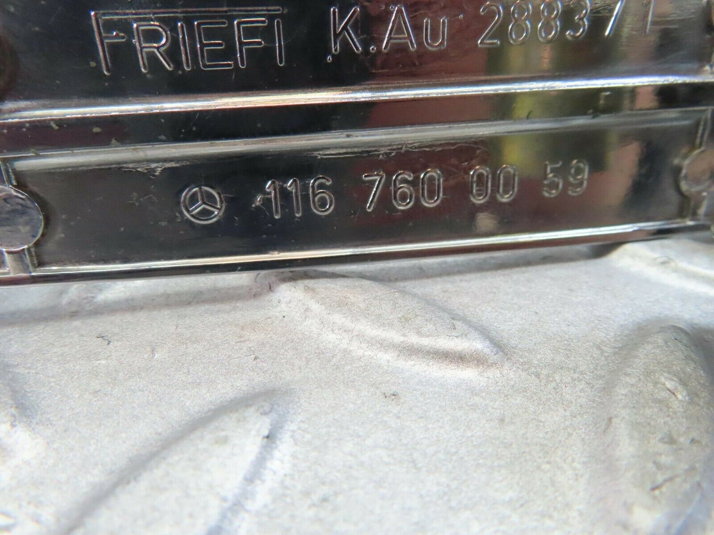 8744 Mercedes-Benz W116 Chrome Door Handle Rear Right 1167600059