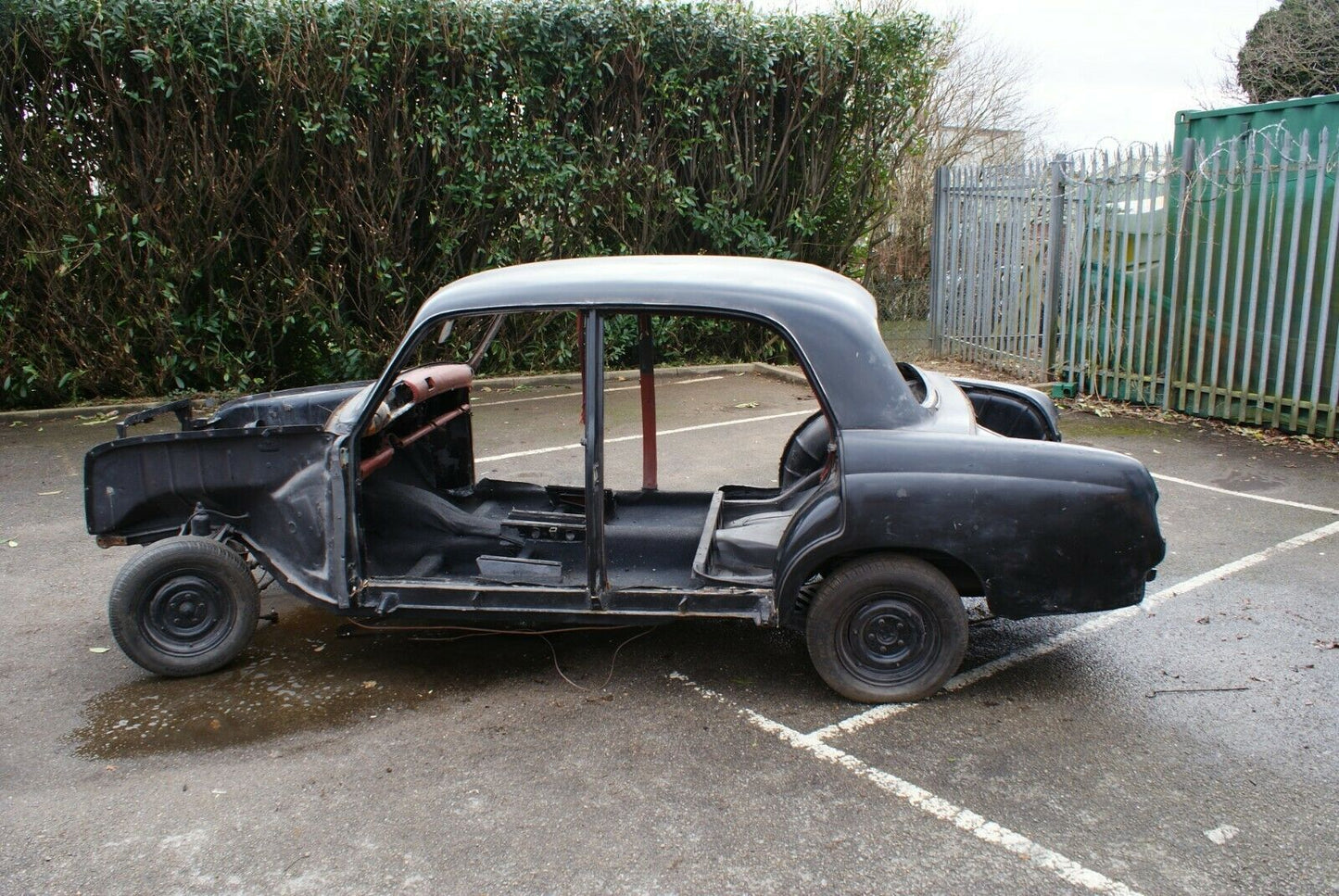 2470 Mercedes-Benz W105 219 PONTON Restored LHD Rolling Shell 1956