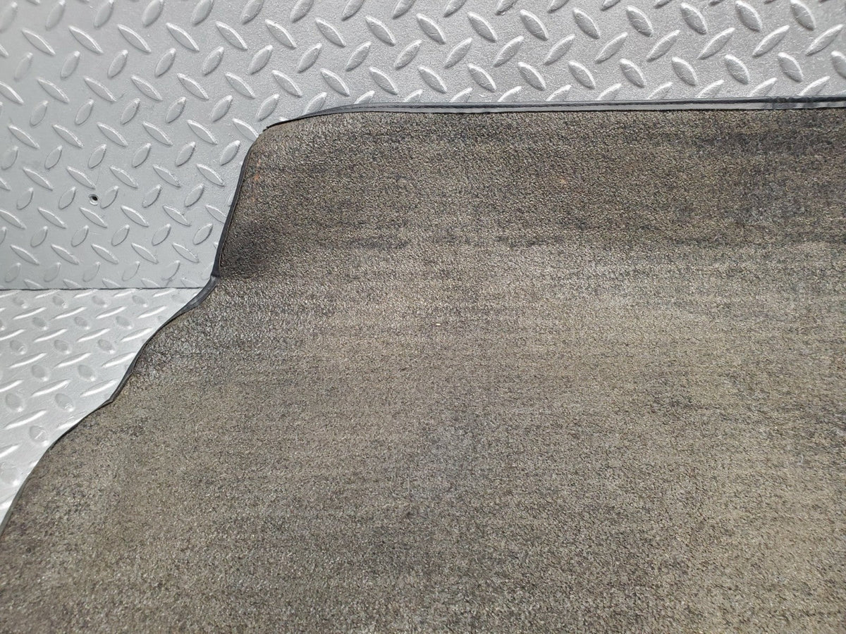 W201 Baby Benz trunk boot floor carpet grey used OEM