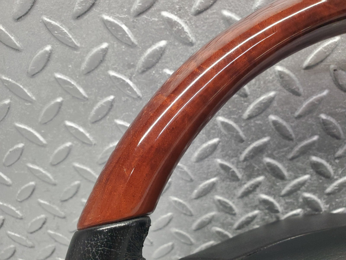 R230 wood steering wheel used OEM