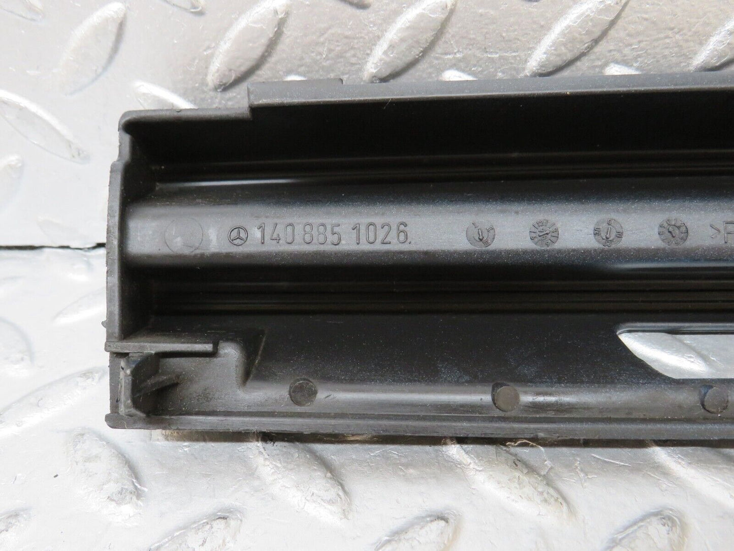 35315 Mercedes-Benz W140 Front Bumper Tow Hook Cover Grill 1408851026