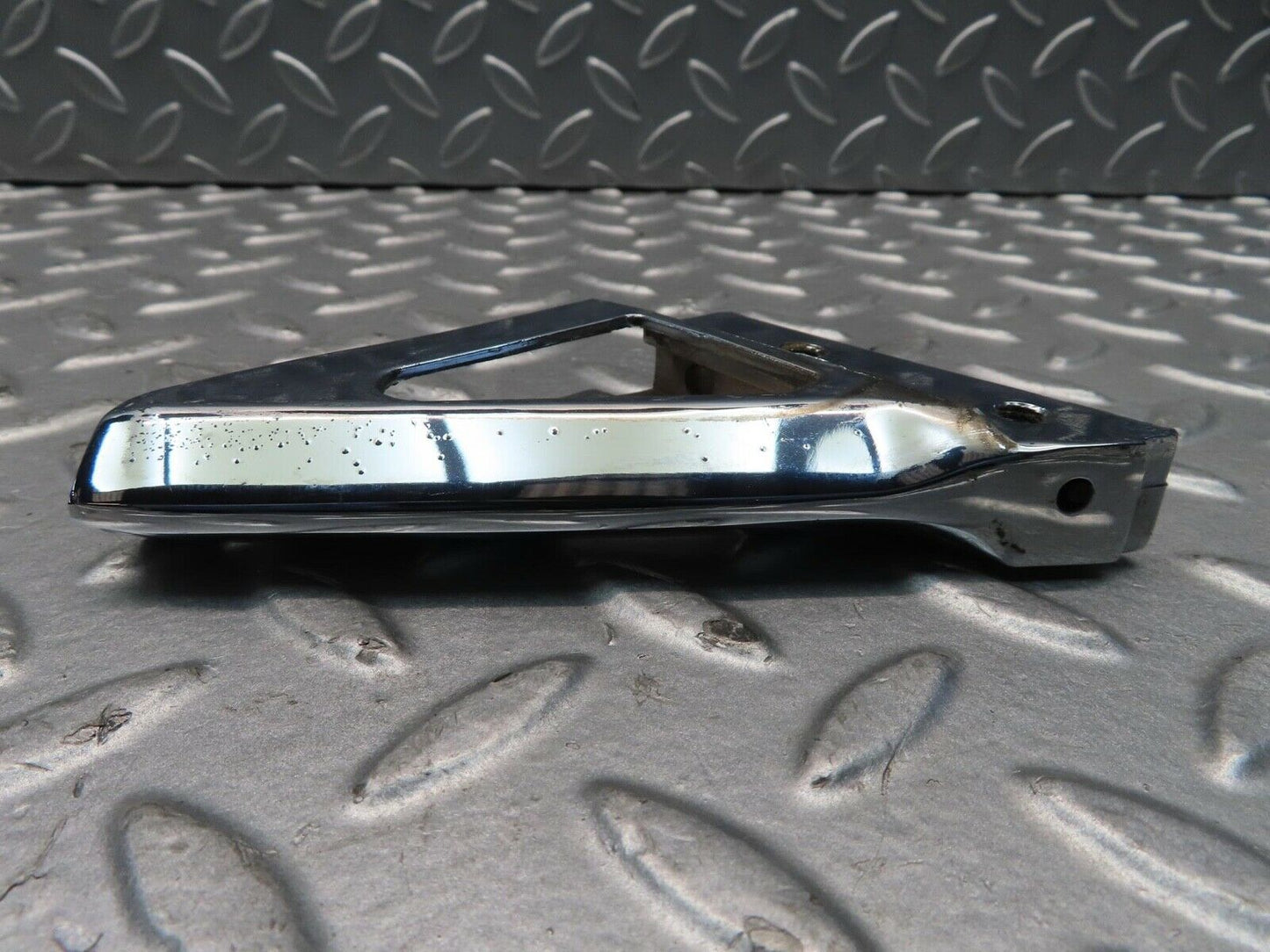 11678 Mercedes-Benz R107 450SL Coupe Left Wing Mirror Triangle Chrome Bracket