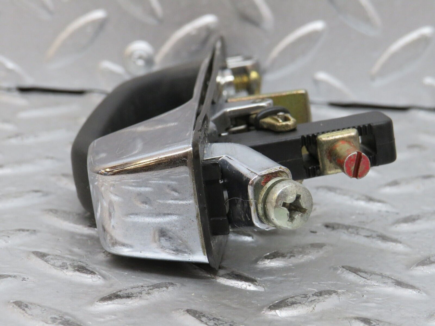 28166 Mercedes-Benz W123 280E Rear Left Exterior Chrome Handle 1237600359