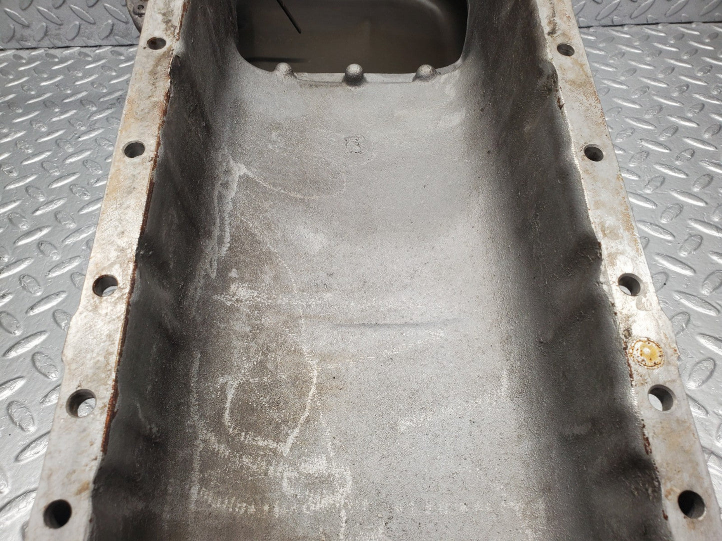 W112 oil pan oil sump dipstick used OEM