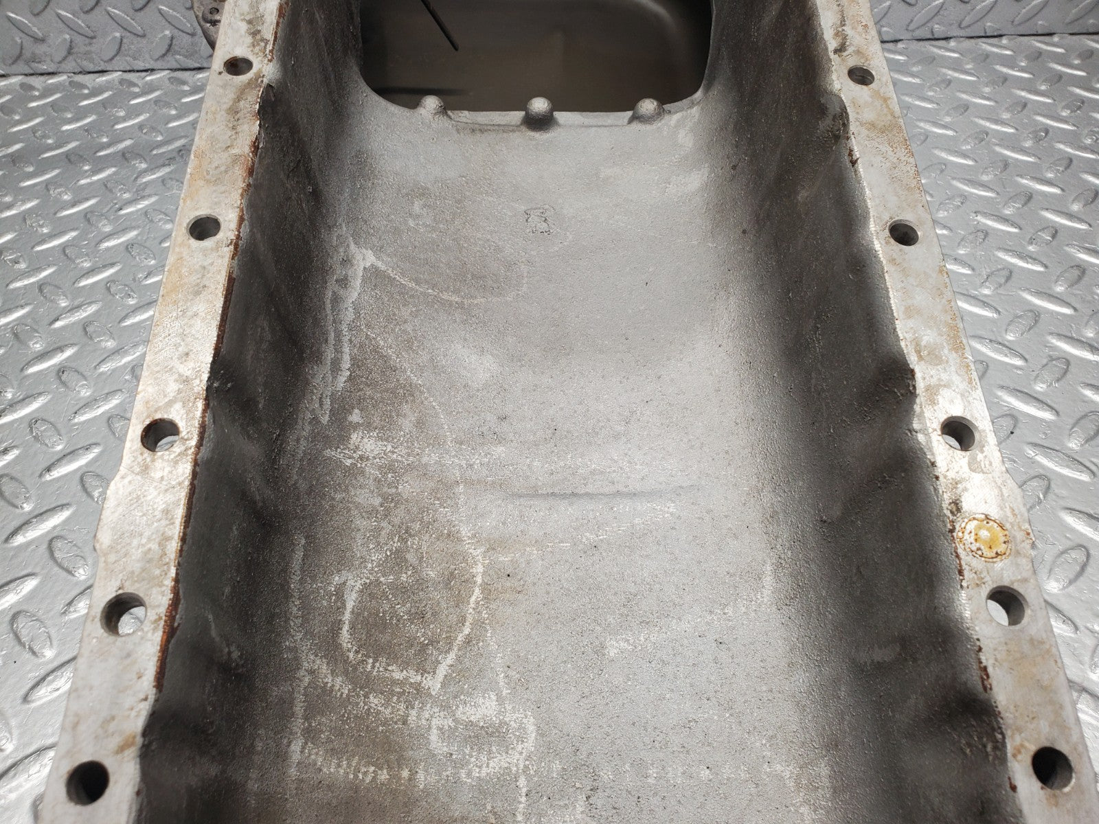 W112 oil pan oil sump dipstick used OEM