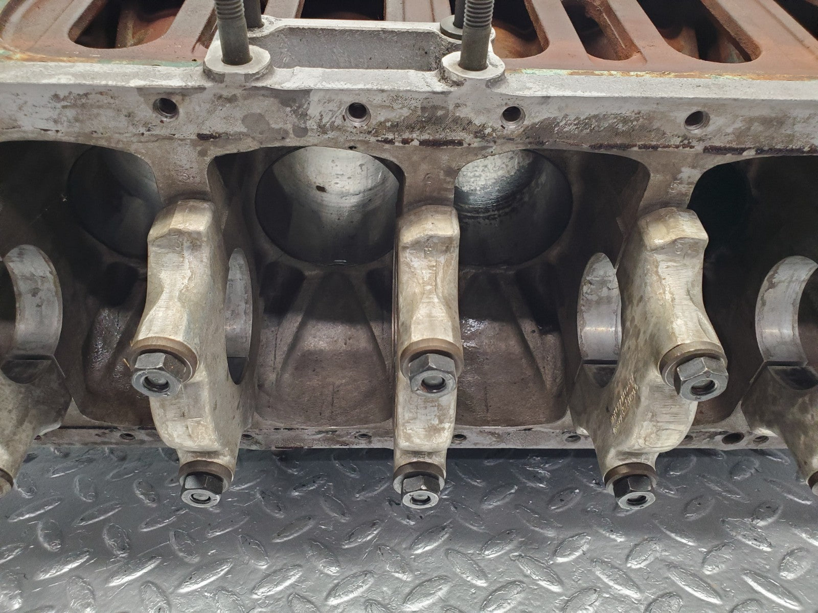 W112 engine block used OEM