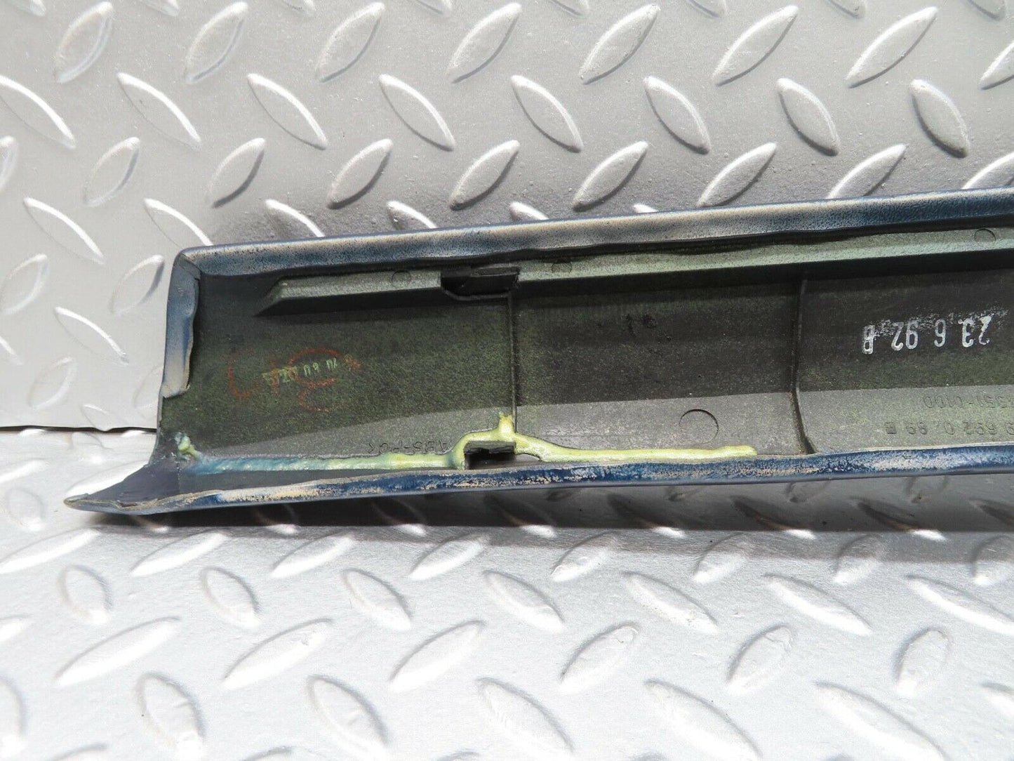 11894 Mercedes-Benz R129 300SL Coupe A Pillar Cover Right Side Blue 1296920289