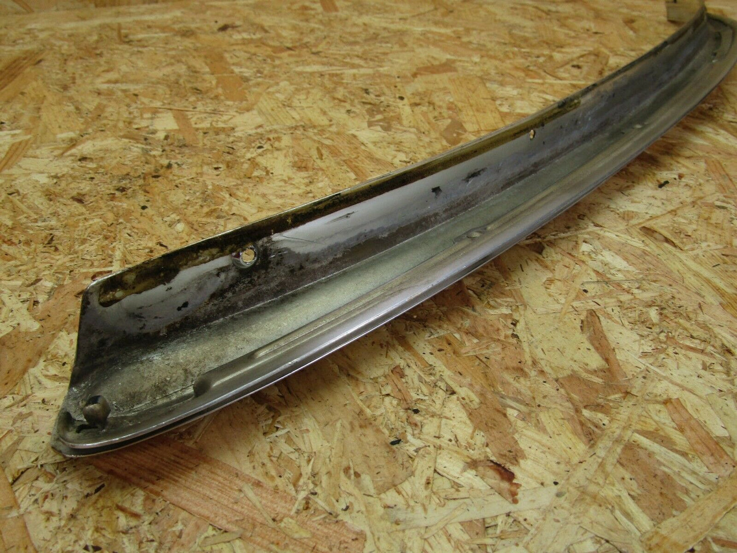 2178 Mercedes-Benz W116 350SE C Pillar Chrome Moulding Trim Right Side