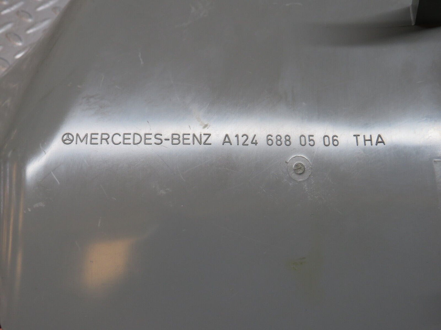 32353 Mercedes-Benz S124 300TE Front Left Kick Panel Trim Grey 1246880506