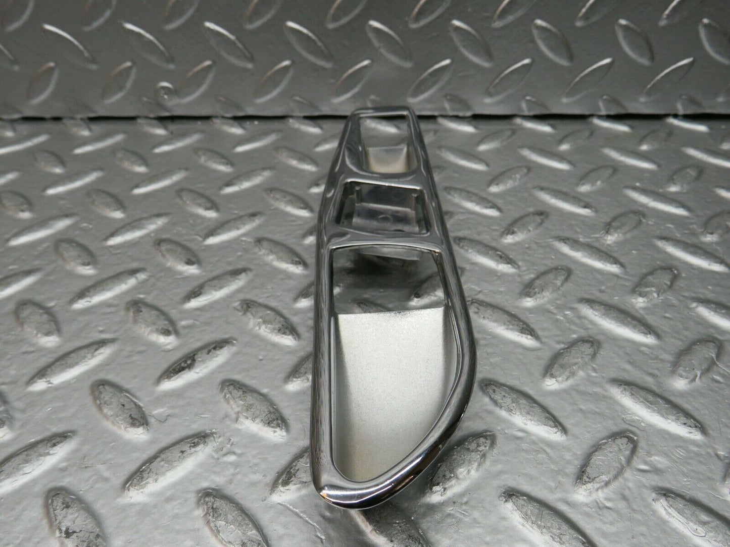22748 Mercedes-Benz C107 450SL Interior Door Handle Chrome Surround Left Side